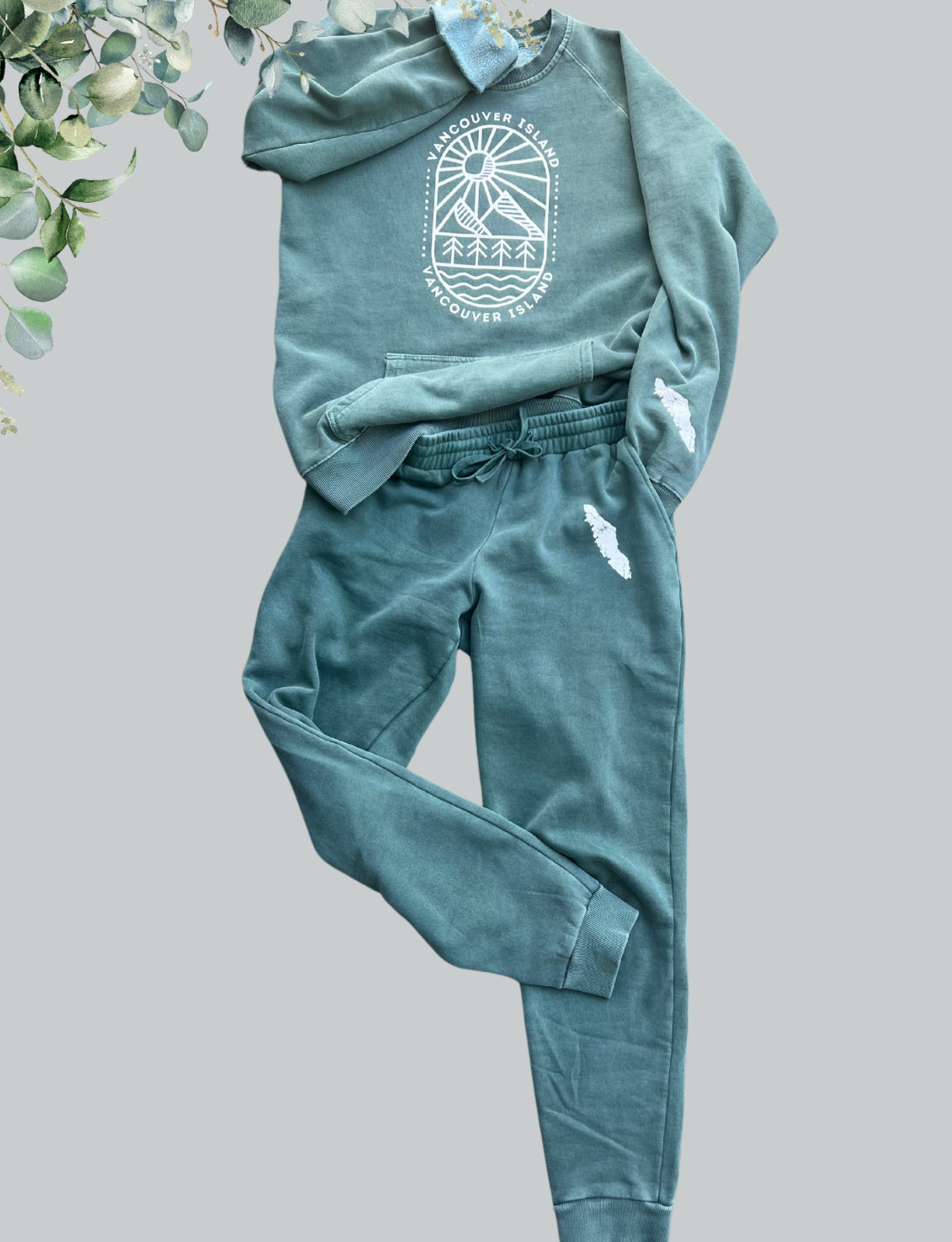 Adult Vintage Pigment Dyed Premium Cotton Joggers