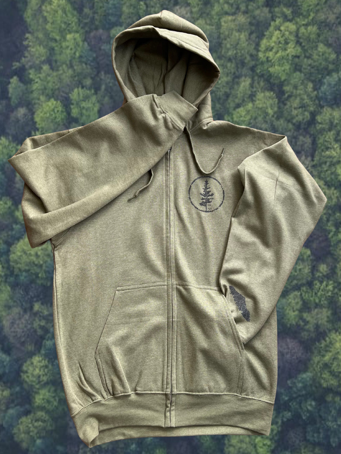 Written In The Trees Zip Hoodie