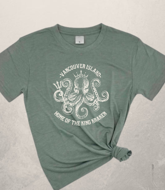 King Kraken Premium Tri-Blend Tee