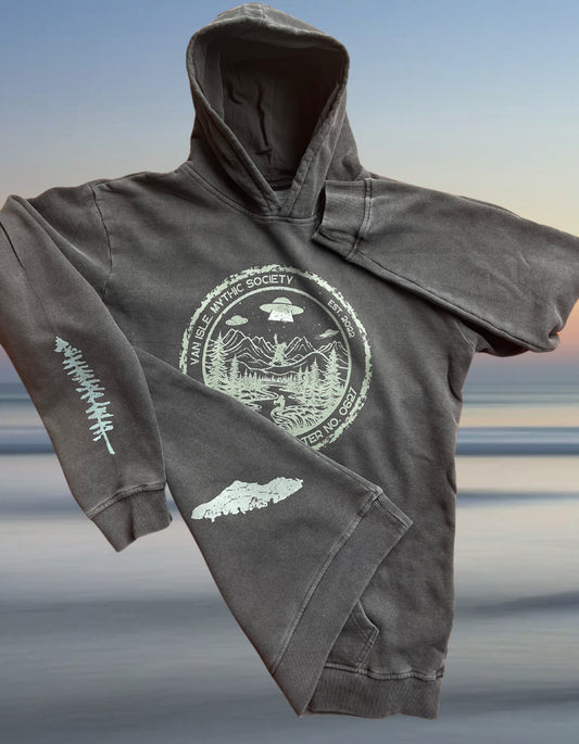 Vintage Pigment Dyed Mythic Society Hoodie